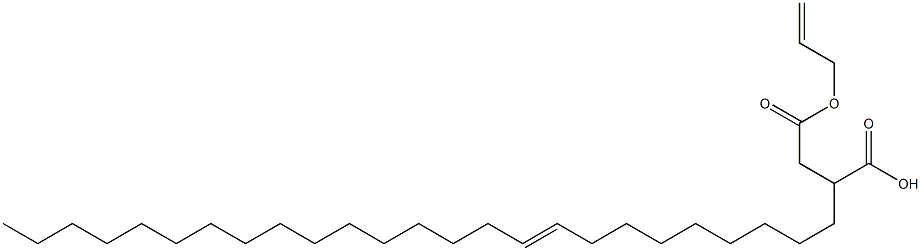 2-(9-Pentacosenyl)succinic acid 1-hydrogen 4-allyl ester 구조식 이미지