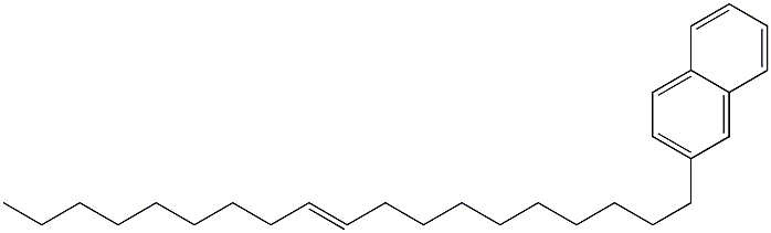 2-(10-Nonadecenyl)naphthalene Structure