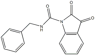 N-Benzyl-2,3-dioxo-2,3-dihydro-1H-indole-1-carboxamide 구조식 이미지