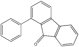 1-Phenyl-9H-fluoren-9-one 구조식 이미지