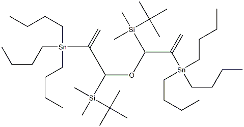 (tert-Butyldimethylsilyl)[2-(tributylstannyl)allyl] ether Structure