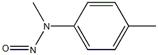 N,4-Dimethyl-N-nitrosoaniline Structure