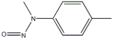 N,4-Dimethyl-N-nitrosoaniline 구조식 이미지