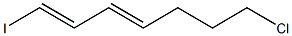 (3E)-1-Iodo-7-chloro-1,3-heptadiene Structure
