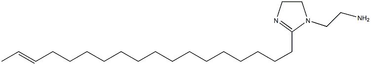 1-(2-Aminoethyl)-2-(16-octadecenyl)-2-imidazoline 구조식 이미지