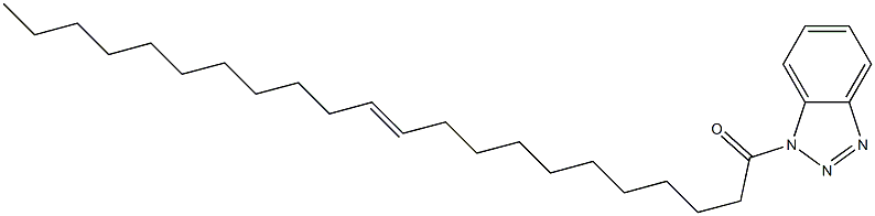 1-(1-Oxo-11-docosenyl)-1H-benzotriazole 구조식 이미지