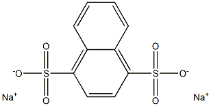 1,4-Naphthalenedisulfonic acid disodium salt Structure