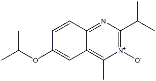 2-Isopropyl-4-methyl-6-isopropoxyquinazoline 3-oxide 구조식 이미지