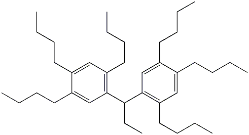 5,5'-Propylidenebis(1,2,4-tributylbenzene) 구조식 이미지