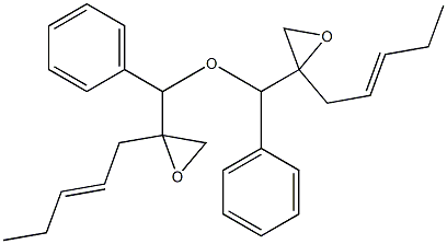 2-(2-Pentenyl)phenylglycidyl ether 구조식 이미지