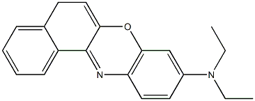 9-Diethylamino-5H-benzo[a]phenoxazine 구조식 이미지