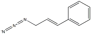 (E)-1-Azido-3-phenyl-2-propene Structure