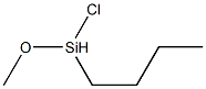Chloro(methoxy)butylsilane 구조식 이미지