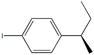 (-)-1-[(R)-sec-Butyl]-4-iodobenzene Structure