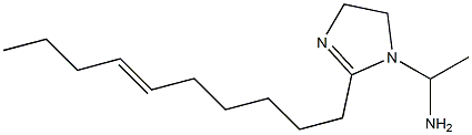 1-(1-Aminoethyl)-2-(6-decenyl)-2-imidazoline 구조식 이미지