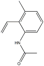 N-(2-Ethenyl-3-methylphenyl)acetamide Structure