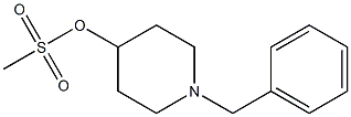 Methanesulfonic acid 1-benzyl-4-piperidyl ester 구조식 이미지