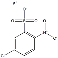 3-Chloro-6-nitrobenzenesulfonic acid potassium salt 구조식 이미지