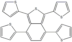 1,3,4,7-Tetra(2-thienyl)benzo[c]thiophene 구조식 이미지