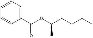 [R,(-)]-2-Hexanol benzoate 구조식 이미지