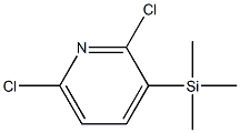 3-(Trimethylsilyl)-2,6-dichloropyridine 구조식 이미지