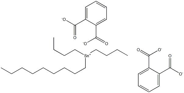 Bis(phthalic acid 1-nonyl)dibutyltin(IV) salt 구조식 이미지