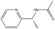 N-[(R)-1-(2-Pyridinyl)ethyl]acetamide 구조식 이미지