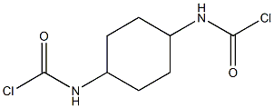 N,N'-Bis(chloroformyl)-1,4-cyclohexanediamine 구조식 이미지