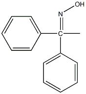 2,2-Diphenylethanone oxime 구조식 이미지