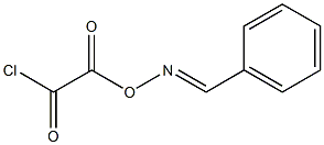 (Benzylideneaminooxy)oxoacetic acid chloride 구조식 이미지