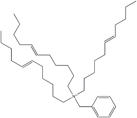 Tri(6-undecenyl)benzylaminium 구조식 이미지