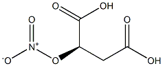 [R,(+)]-2-(Nitrooxy)succinic acid 구조식 이미지