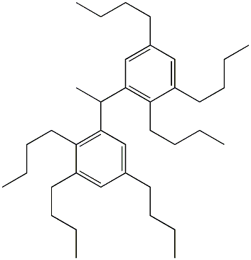 3,3'-Ethylidenebis(1,2,5-tributylbenzene) Structure