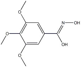 3,4,5-Trimethoxybenzohydroximic acid Structure