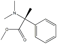 (+)-N,N-Dimethyl-2-phenyl-L-alanine methyl ester 구조식 이미지