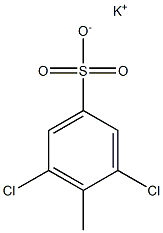 2,6-Dichlorotoluene-4-sulfonic acid potassium salt Structure