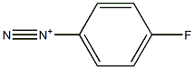 4-Fluorobenzenediazonium Structure