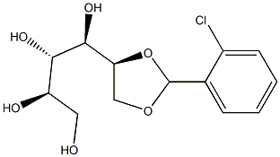 5-O,6-O-(2-Chlorobenzylidene)-L-glucitol Structure