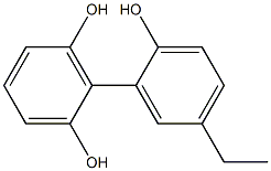 5'-Ethyl-1,1'-biphenyl-2,2',6-triol Structure