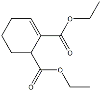 1-Cyclohexene-2,3-dicarboxylic acid diethyl ester Structure