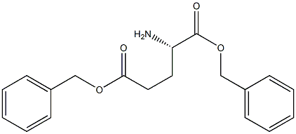 (S)-2-Aminoglutaric acid dibenzyl ester Structure