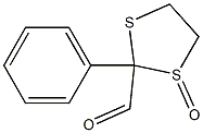 2-Formyl-2-phenyl-1,3-dithiolane 1-oxide 구조식 이미지