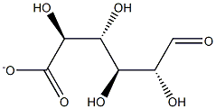 D-Galacturonic acid anion 구조식 이미지