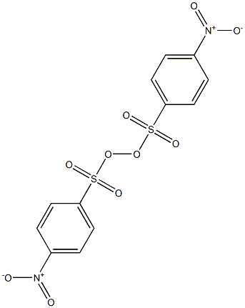 Bis(p-nitrophenylsulfonyl) peroxide Structure