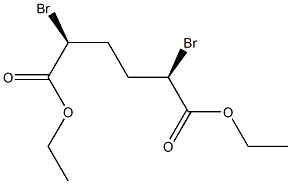 (2R,5S)-2,5-Dibromoadipic acid diethyl ester 구조식 이미지