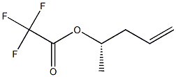 (-)-Trifluoroacetic acid (S)-4-pentene-2-yl ester 구조식 이미지