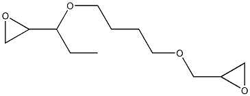 2,2'-[1-Ethyl-1,4-butanediylbis(oxymethylene)]bis(oxirane) 구조식 이미지