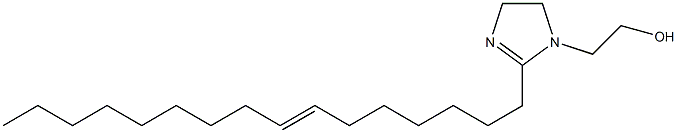 2-(7-Hexadecenyl)-2-imidazoline-1-ethanol 구조식 이미지