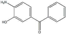 4-Amino-3-hydroxybenzophenone Structure