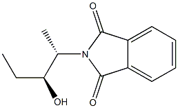 N-[(1S,2S)-2-Hydroxy-1-methylbutyl]phthalimide Structure
